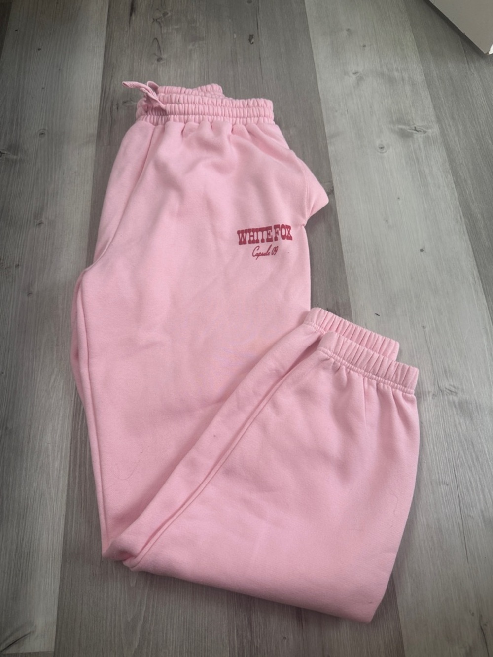 White Fox Sweatpants